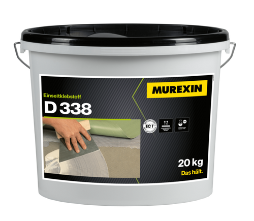 דבק אקרילי להדבקת PVC מקצועי D338 murexin