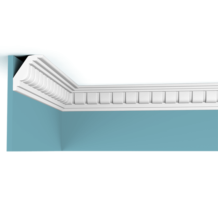 קרניז בין תקרה לקיר דגם 628 המחיר למוט באורך 2.4 מטר
