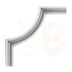 פינה דקורטיבית מוכנה למסגרת קרניז דגם 435-2