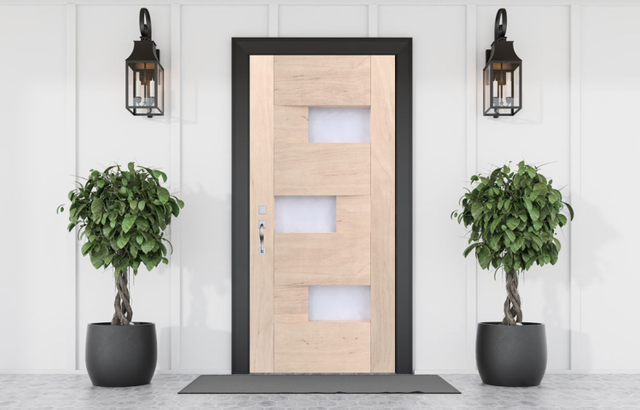 טפט מדבקה לעיצוב מחדש של הדלת דגם 149 Regular Wood