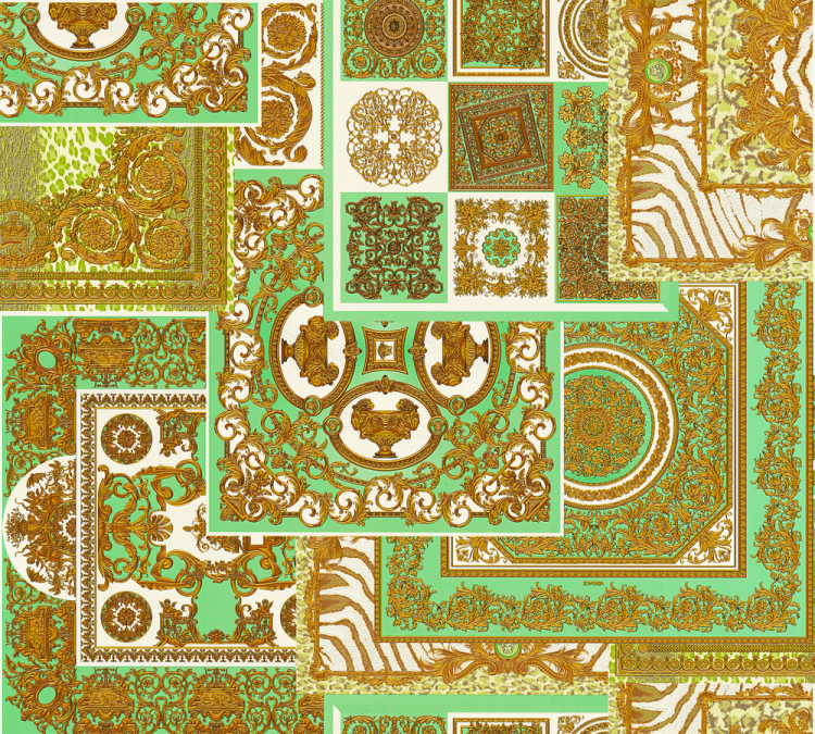 טפט גאומטרי יוקרתי Versace 370482