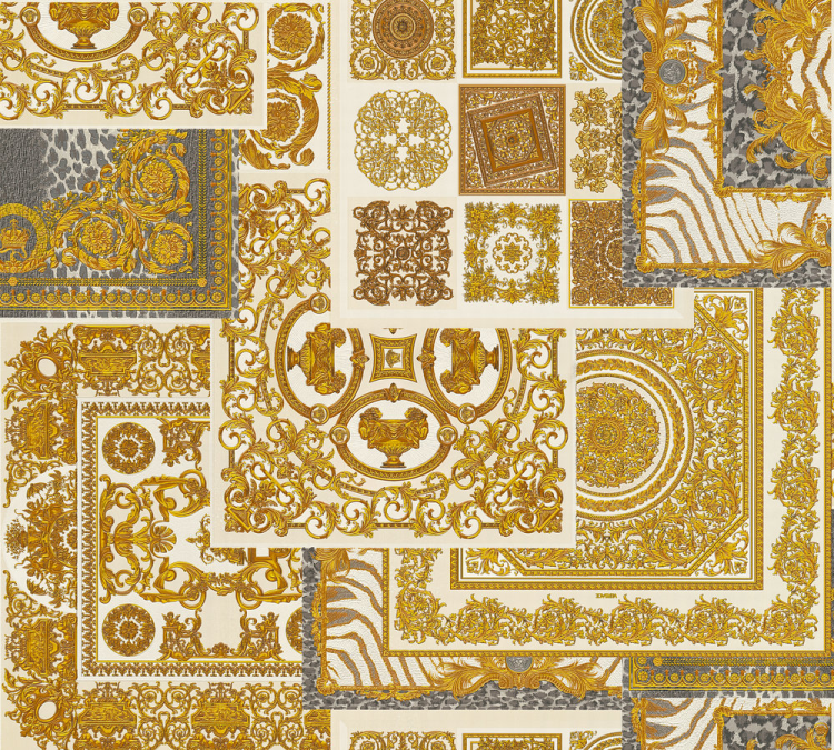 טפט גאומטרי אלגנטי Versace 370484