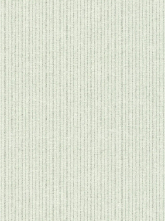 טפט פסים דקים בגוון ירוק ושמנת דגם 390765