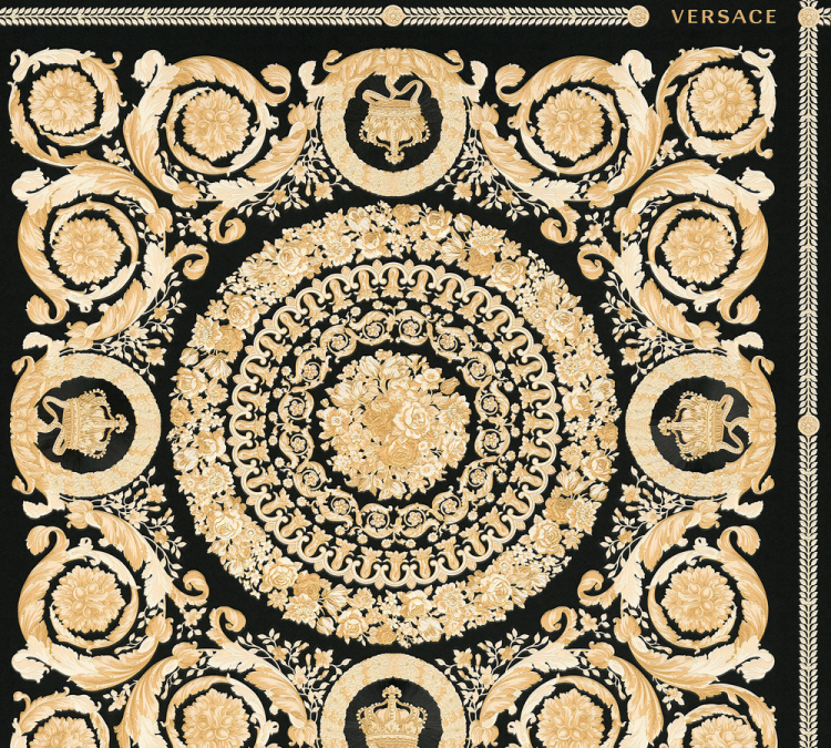 טפט גאומטרי יוקרתי Versace 370553
