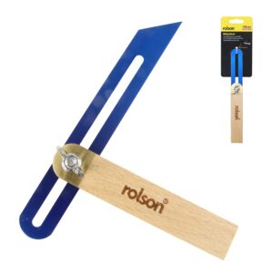 מעתיק זווית 190 מ"מ עם ידית עץ Rolson