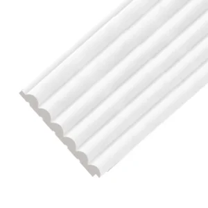 סרגל לחיפוי קיר לבן דגם BP 952 white המחיר לסרגל באורך 3 מטר
