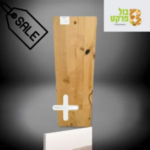 מבצע פרקט תלת שכבתי אלון + פנל פולימרי ישר זווית גובה 9