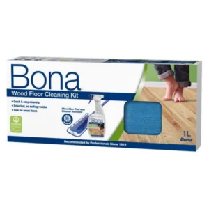 ערכת ניקוי לרצפות עץ (Bona Wood Floor Cleaner Kit)