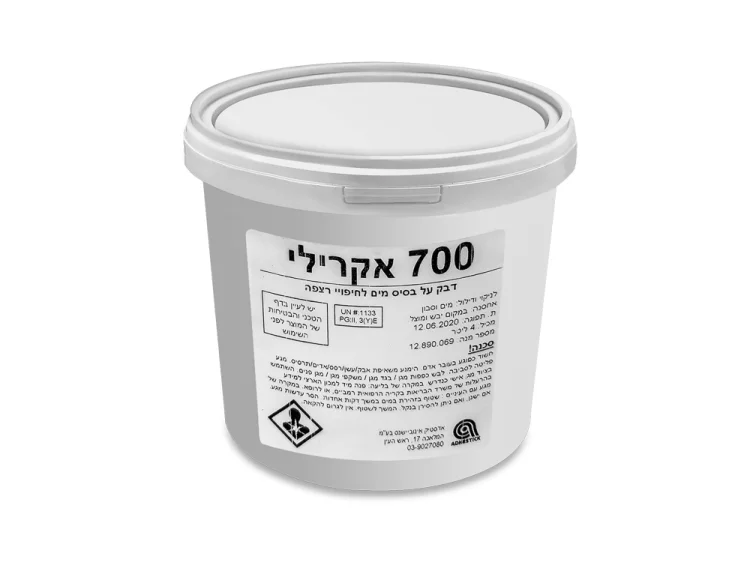דבק אקרילי 700 לשטיחים וPVC