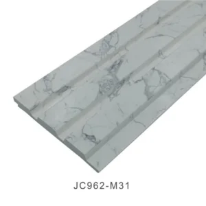 סרגל פולימרי לחיפוי קיר דמוי שיש דגם 962-M31 המחיר לסרגל באורך 2.9 מטר