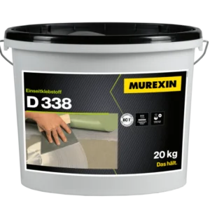 דבק אקרילי להדבקת PVC מקצועי D338 murexin
