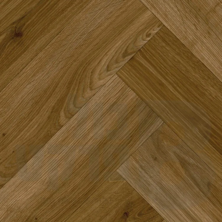 יריעת PVC לחיפוי רצפה דגם Boreal דמוי עץ הרינגבון