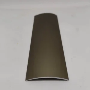 סף אלומיניום לפרקט חצי ירח ברונזה רוחב 10 ס"מ